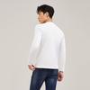 YOUNGOR Men's Crew Neck Breathable Long Sleeve T-Shirt