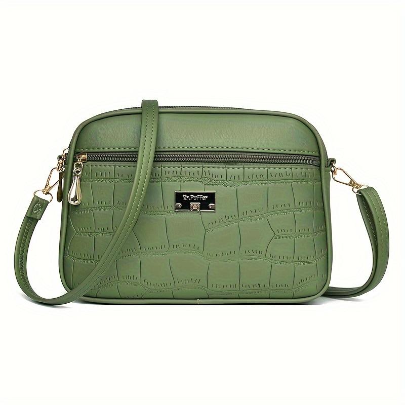 Borsa a tracolla da donna grande con tracolla regolabile - Borsa a mano leggera ed elegante adatta per viaggi, uso quotidiano