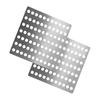 Capace de Scurgere din Oțel Inoxidabil 15x15cm Capac de Scurgere Pătrat Scurgătoare de Podea Capac Plasă Capace de Scurgere Tip Vârtej Instrument de Protecție pentru Scurgeri Exterioare