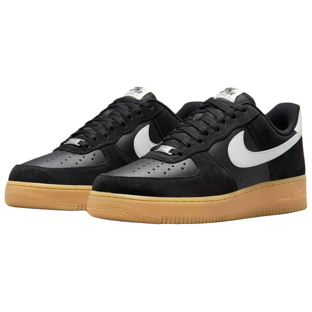 New Nike Air Force 1 Low '07 LV8 Black Summit White Gum FQ8714-004