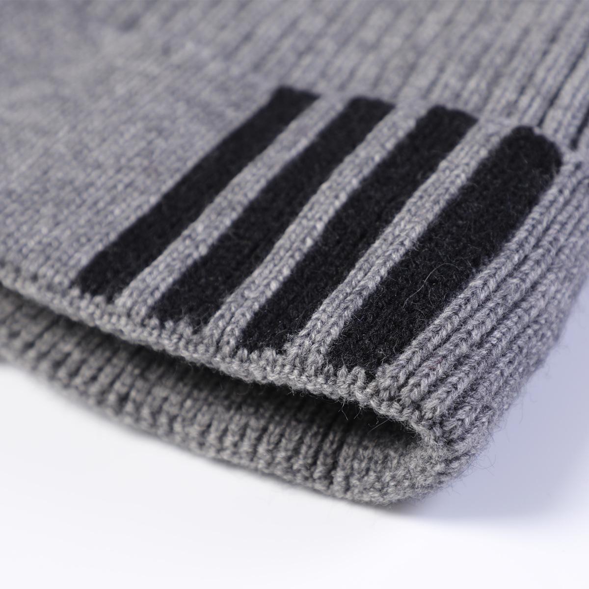 Модный мужской новый плюс флисовый вязаный пуловер — фото 10