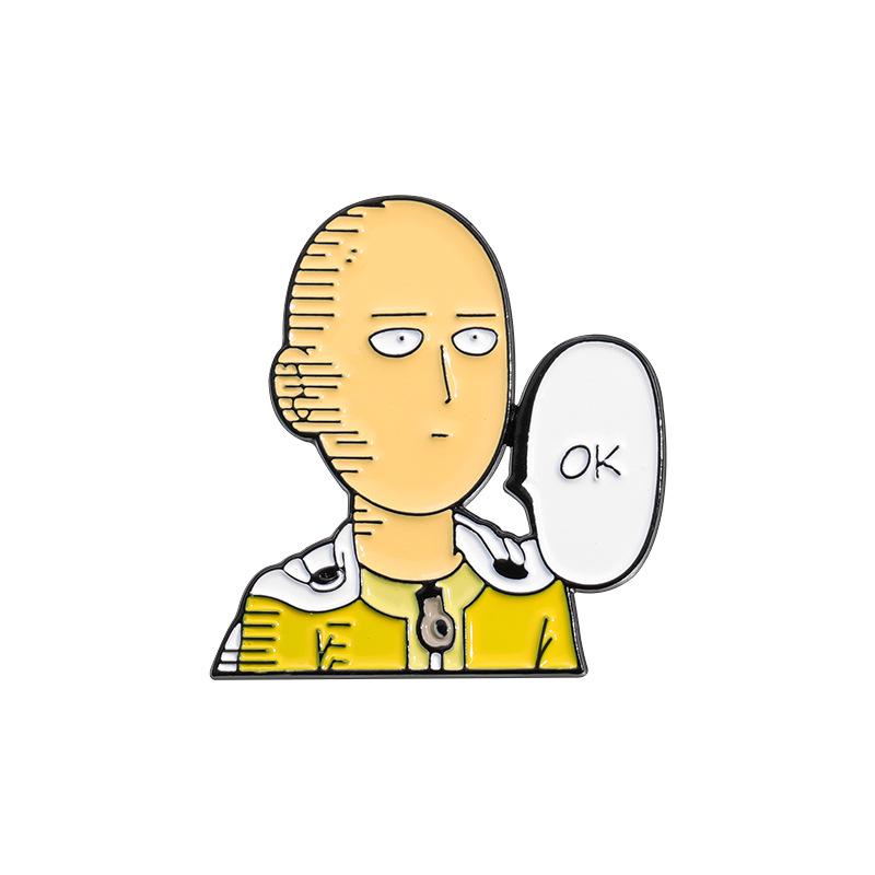 Cartoon Character Enamel Pin Badge - Alloy Brooch for Clothing and Backpacks