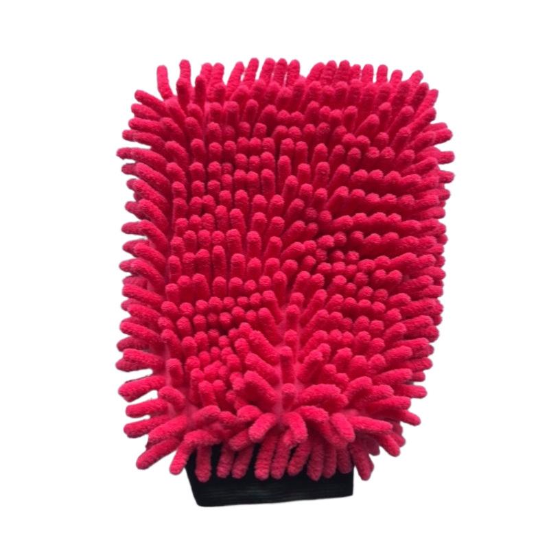 Microfiber Chenille Car Wash Mitt - Anti-Scratch Cleaning & Drying
