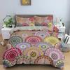 Ethnische Mandala Bettwäscheset Böhmischer Bettbezug für Schlafzimmer Luxus Bettbezug Set King Queen Twin Größe Bettwäsche
