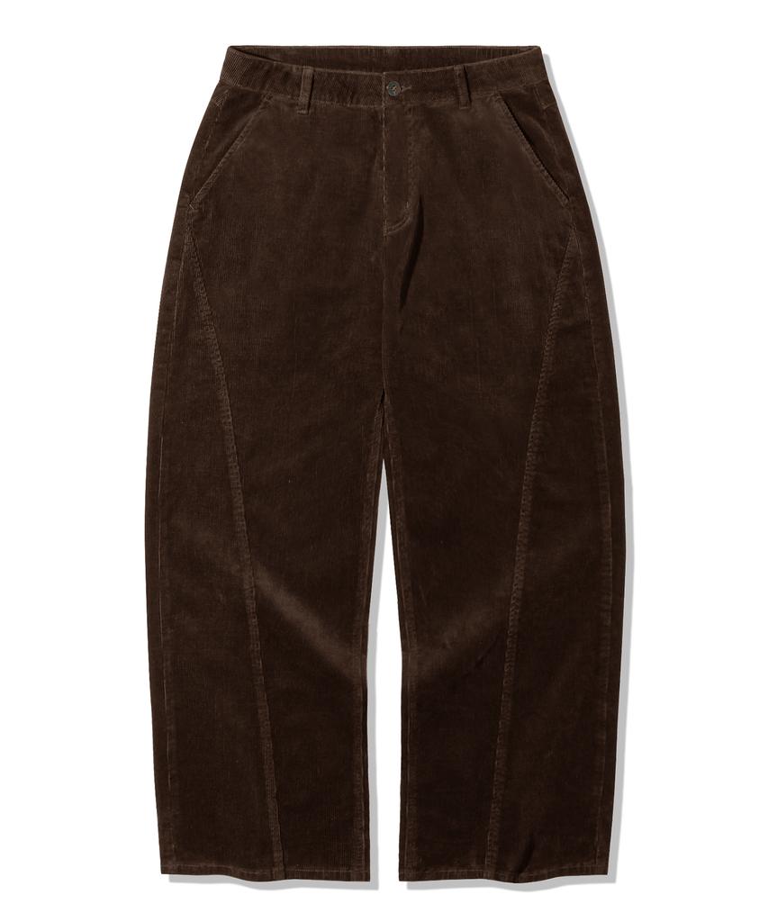 TRILLION Curved Fit Wide Corduroy Pants_4 Colors