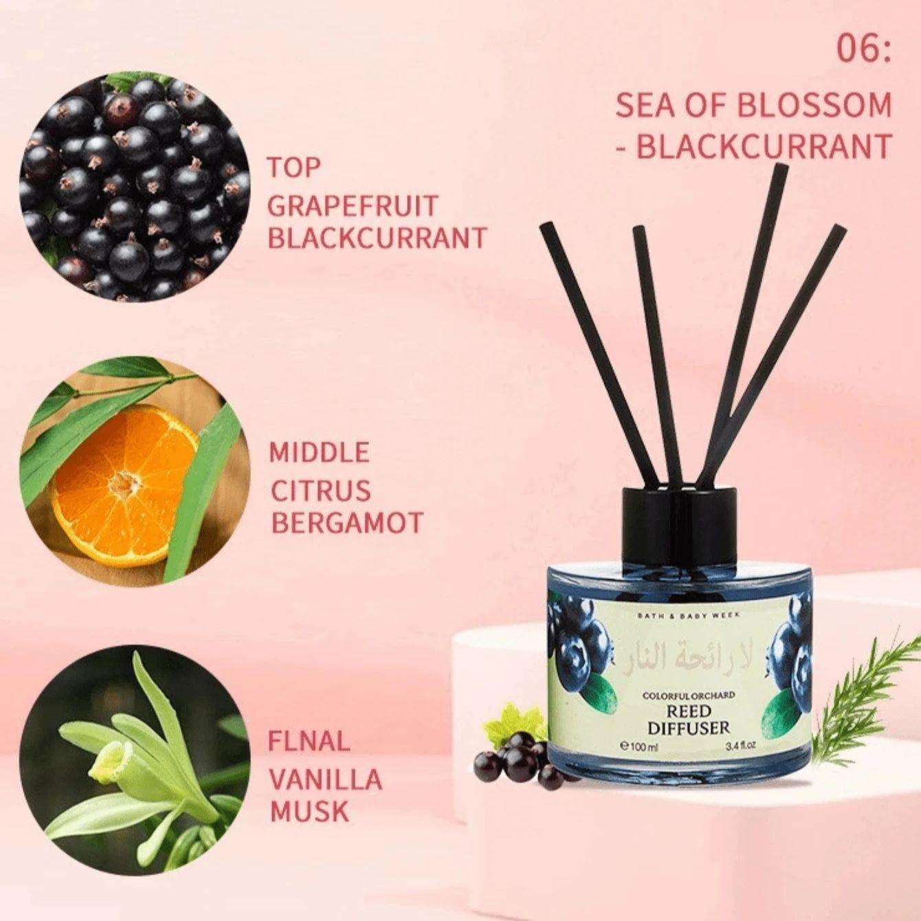 

100 мл беспламенная ароматерапия эфирное масло стойкий ароматизатор диффузор для спальни гардероба автомобиля освежитель воздуха декор подарки