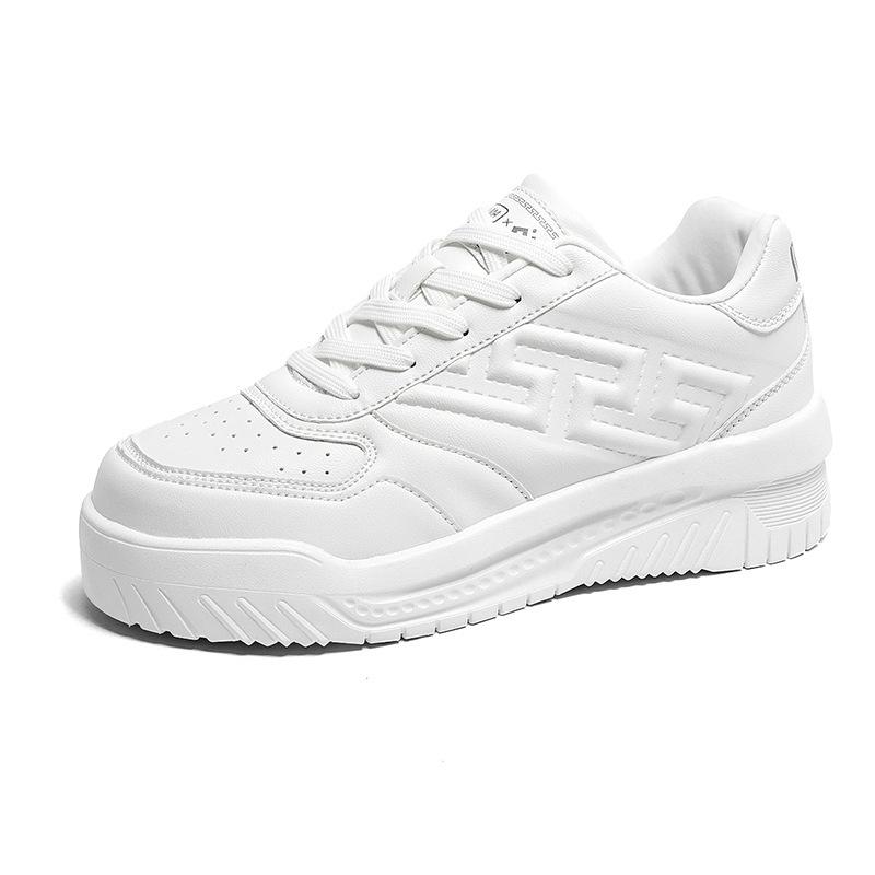 

Darth Vader thick-soled heightening bread shoes men s 2025 new trendy versatile casual sports board shoes high-end trendy shoes 44 белый