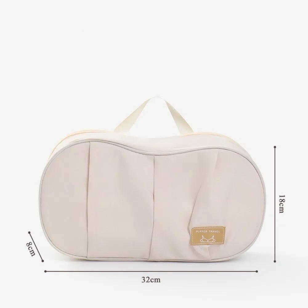 Solid Color Underwear Organizer Portable Travel Accesseries New Bra Storage Bag  Travel