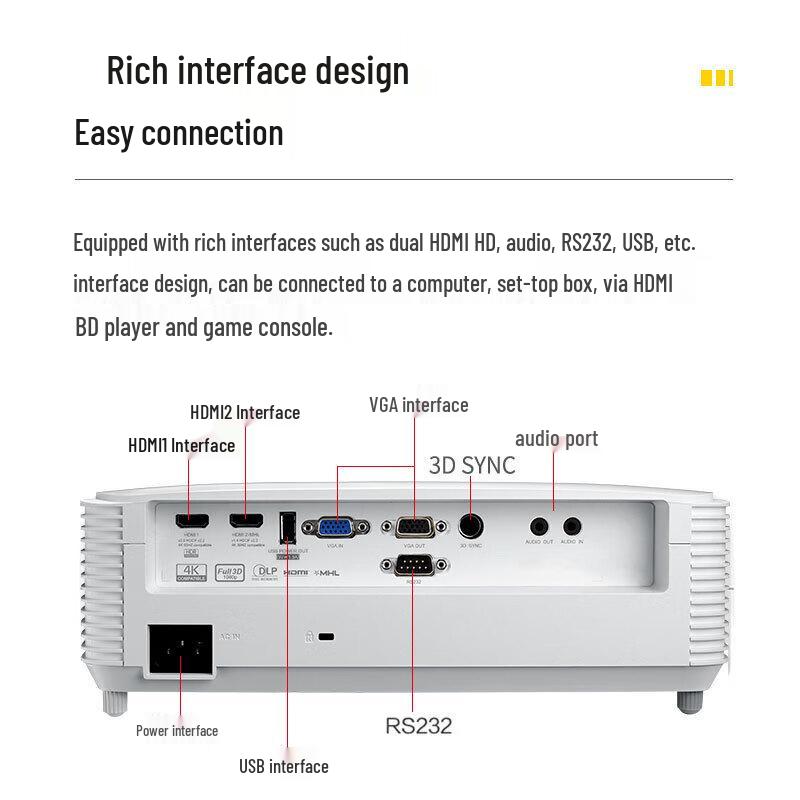 Optoma EH412ST Short-Throw Projector (CN Version)