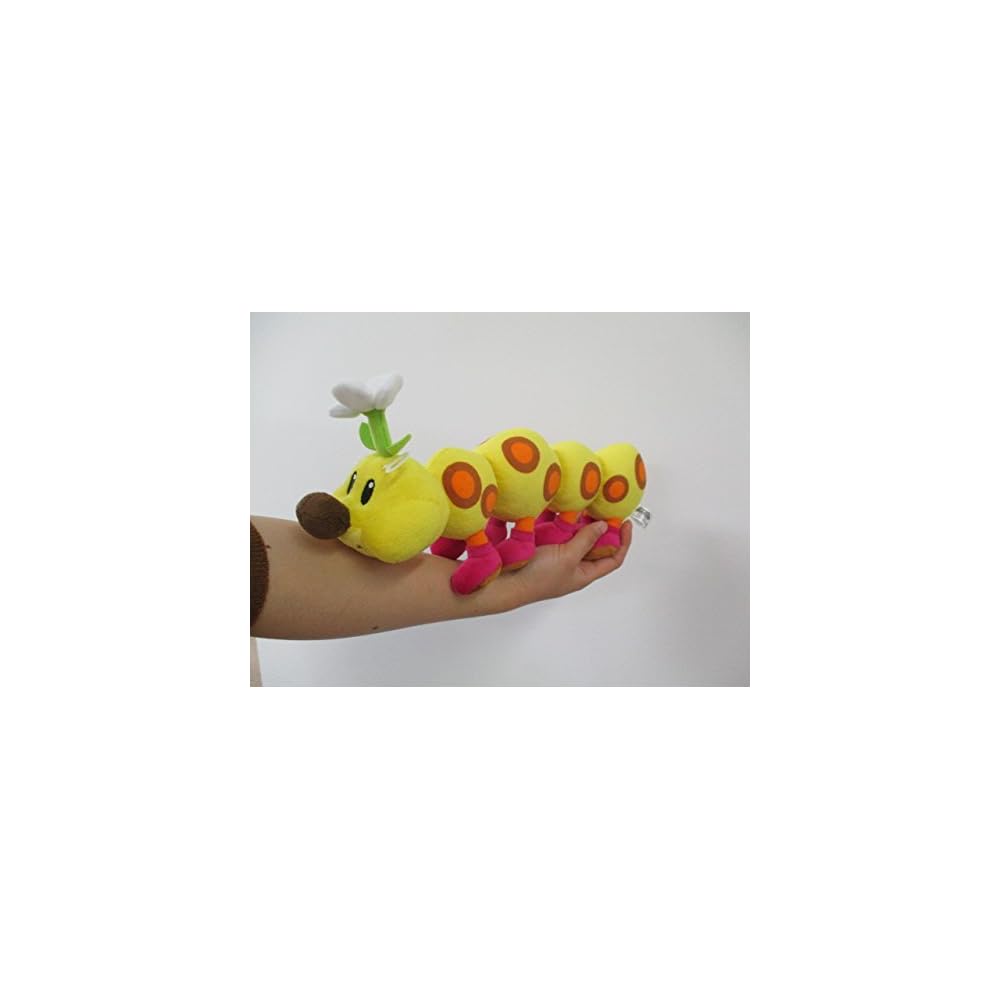 Sanei Boeki Super Mario All Star Collection Hanachan Plush Toy 7.5x32.5x14cm