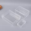 Thickened Rectangular Acrylic Storage Box High Transparency Food Gift Packaging Plant Landscaping Transparent Box
