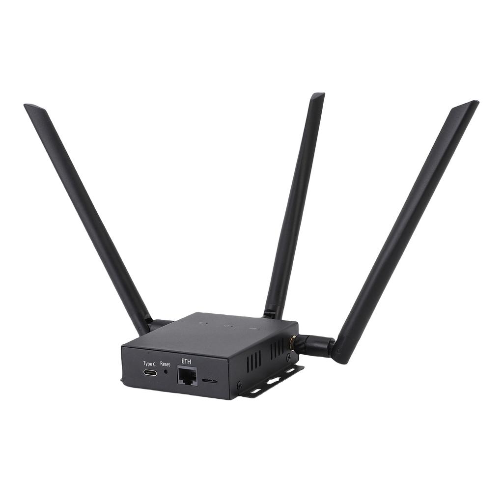 WiFi 6 Router 4G LTE CPE 300Mbps Mobiler WiFi-Hotspot Drahtloser Router mit SIM-Kartensteckplatz 3 Antennen Europäische Version