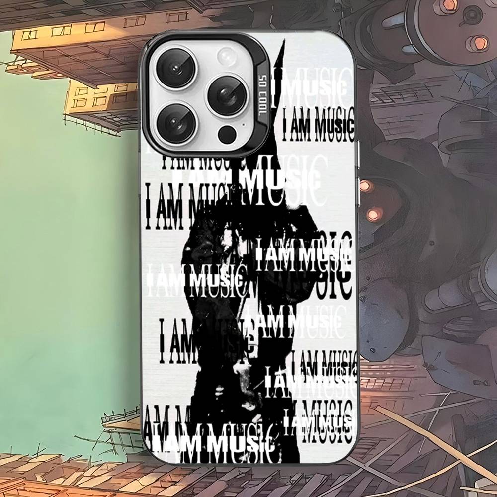 O-Opium Rap Playboi Carti Phone Cover For IPhone 16 15 14 13 12 11 17 Pro Max Plus Color Silver Shell