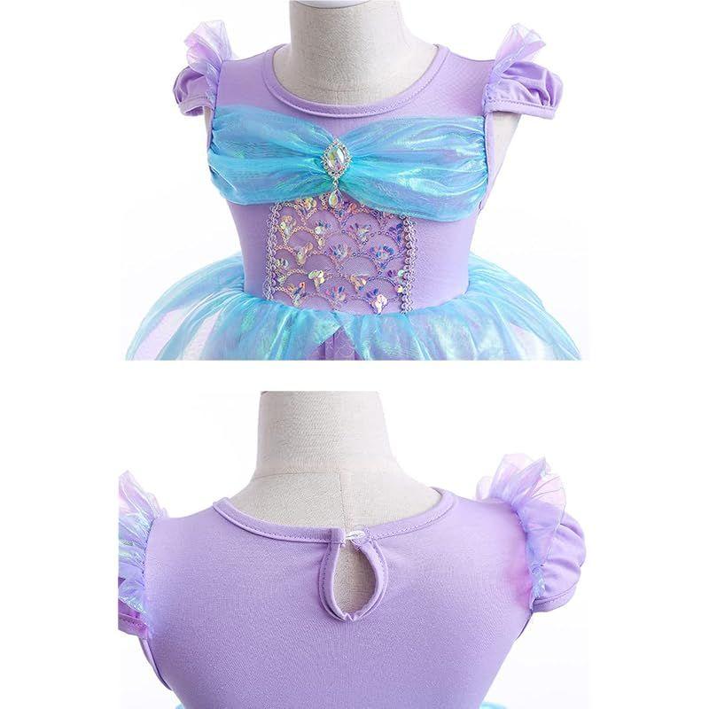 Used [CQDY] Princess Dress Kids Dress 100-140cm Cosplay Kids Costume One Piece Event Stage Clothes Stage Costume Christmas Halloween Disguise