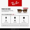 Sonnenbrille RB4378F Asian Fit Ray-Ban