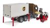 bruder SCANIA UPS & forklift BR03582