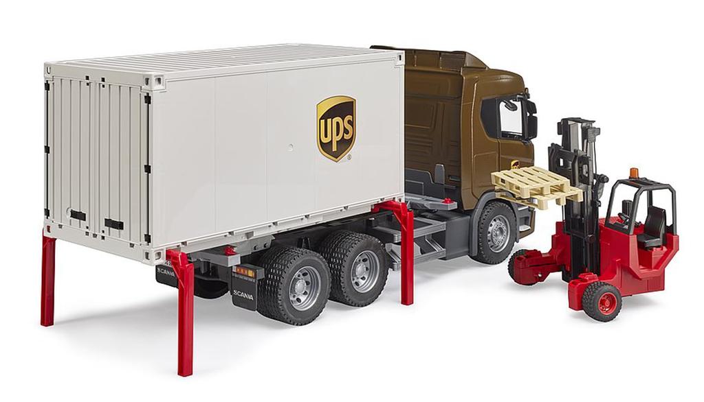 bruder SCANIA UPS & forklift BR03582