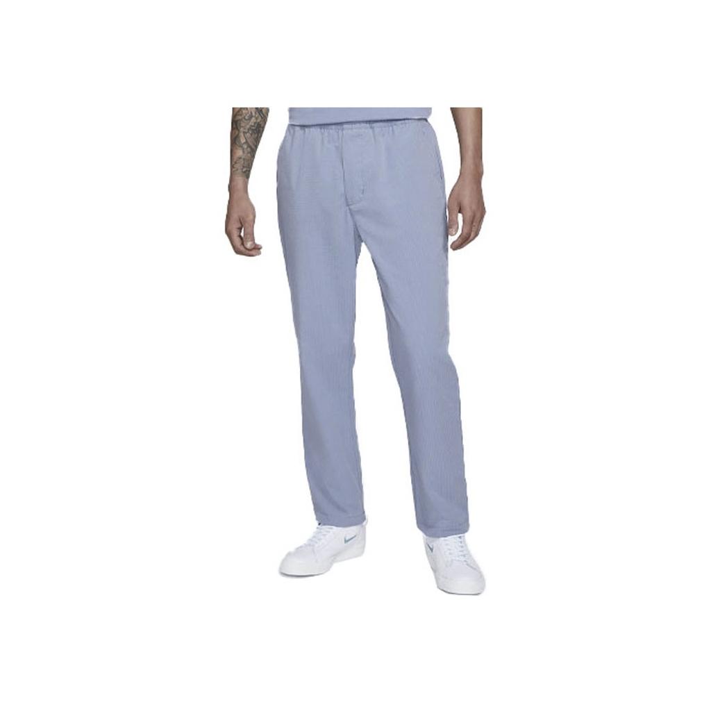 Nike SB Solid Casual Breathable Skateboard Pants Men Bottoms Light-Blue DC1371-493
