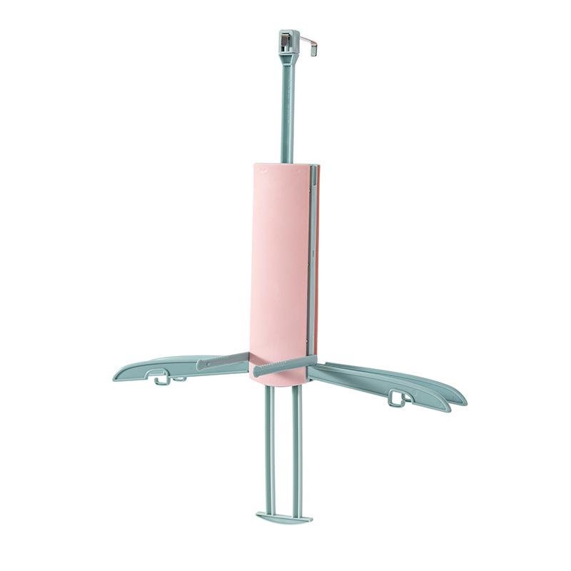 Foldable Clothes Drying Rack Easy Hold Space Saving Air Conditioning Hanging Rack Socks Underwear Clothes Hanger Clothes Top Rack