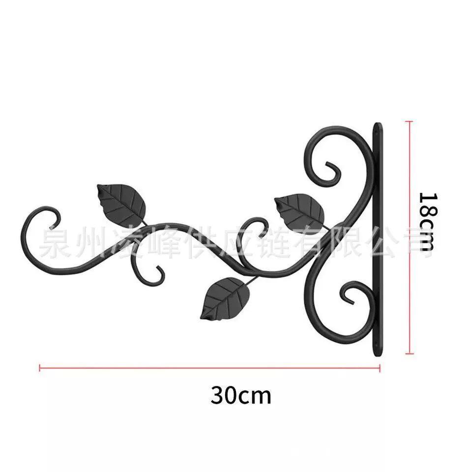 Vogeldesign Metall Pflanzenhaken – Innen/Außen Wandhängehalter