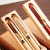 Foldable Wooden Pen Holder Single Double Wooden Pen Box Pen Display Stand  Collection Box