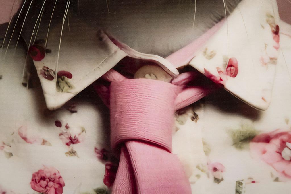 Lackiertes Wandbild mit Rahmen Hase mit Rahmen cm 62,5X2,8X62,5