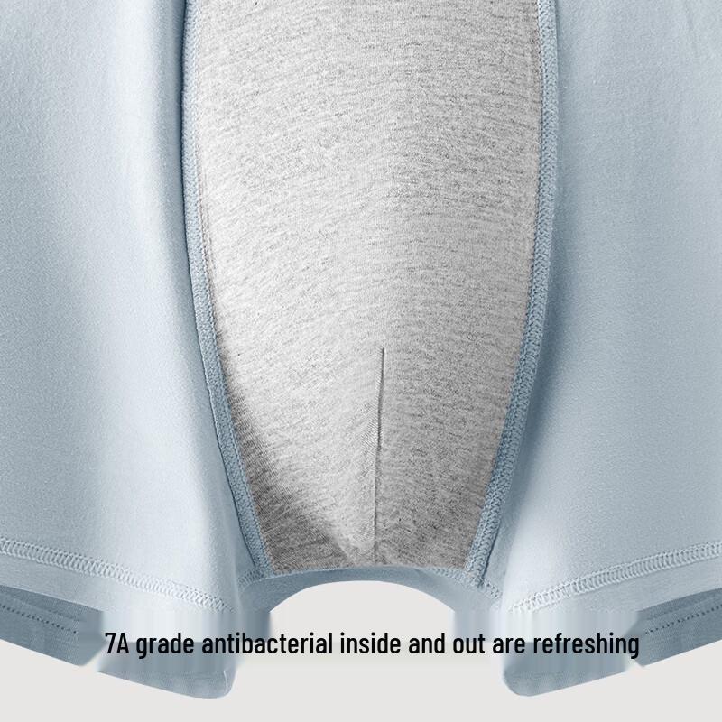 Youkeshu Men's Antibacterial Boxer Briefs