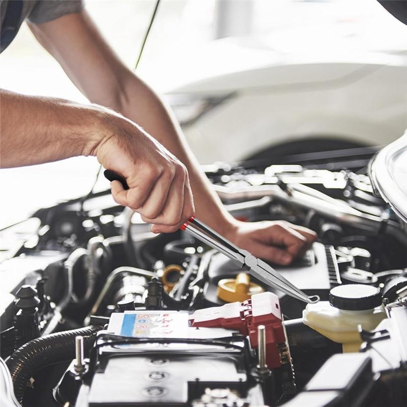 A23I-Electrical Disconnect Pliers Long Reach Pliers Long Needle Nose Pliers Electrical Connector Disconnect Tool