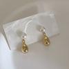 ZAKOL Fashion Elegant Teardrop Pear Imitation Zircon Drop Earrings Simple Versatile Zircon Gift For Women