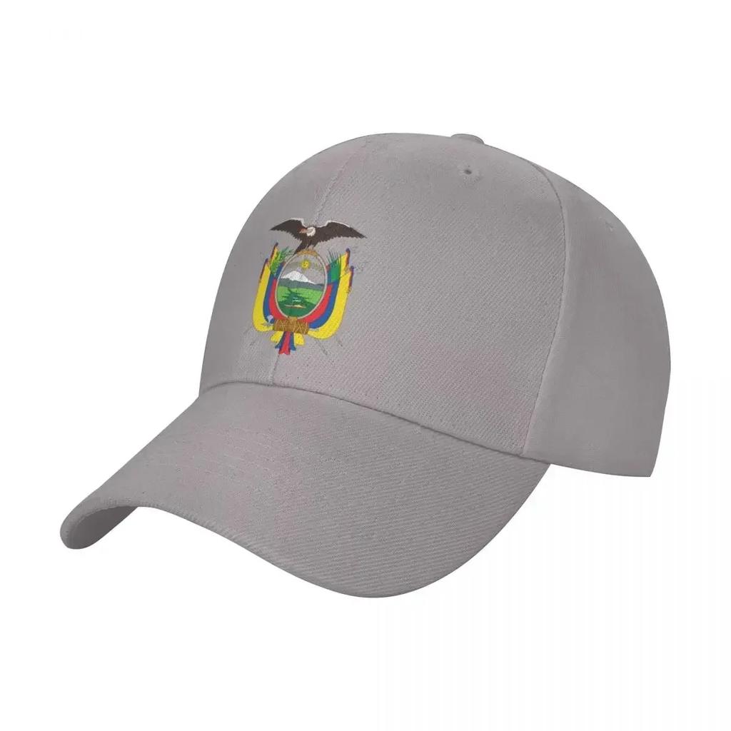 Ecuador Coat of Arms Baseball Cap Sun Hat For Children Rugby derby hat Trucker Cap Womens Beach Outlet Mens