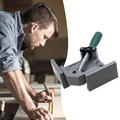 90 fokos szögű hegesztő sarok derékszögű rögzítő bilincs tartó famegmunkálási képkeret üvegbilincs kéziszerszám bútorokhoz