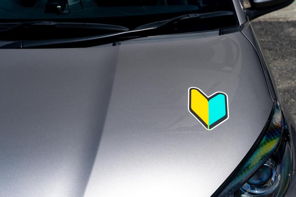 Toyo Mark Drive Shoshinsha Mark Magnet Sign, [Part Number] SM-MG