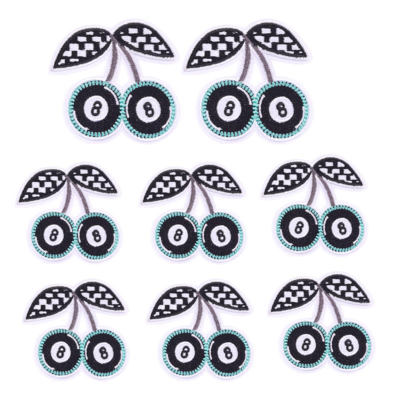 5pcs /Set Wholesale Letter Slogan Embroidered Patch Sew Badges Iron On Patches For Clothing Diy Backpack Letter Embroidery Patch 