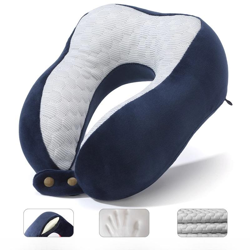 Integrated Memory Cotton U-shaped Pillow Multi Scenario Applicable Cervical Pillow 360 ° Surround Ergonomic Design Supports The Head Bedclothes