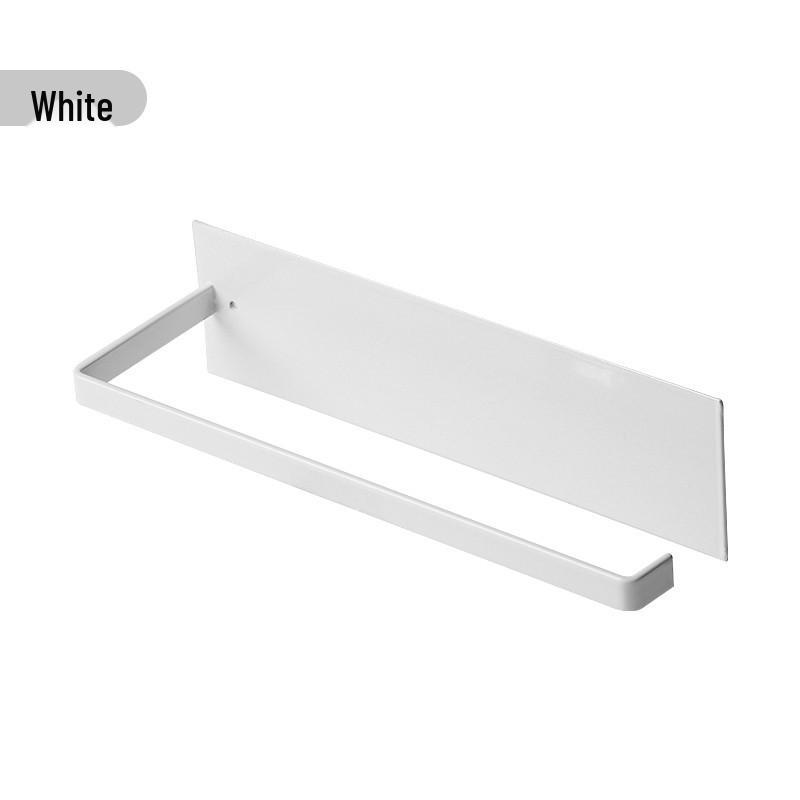 Magnetic Refrigerator Side Wall Shelf - No-Drill Spice & Cling Film Storage Rack