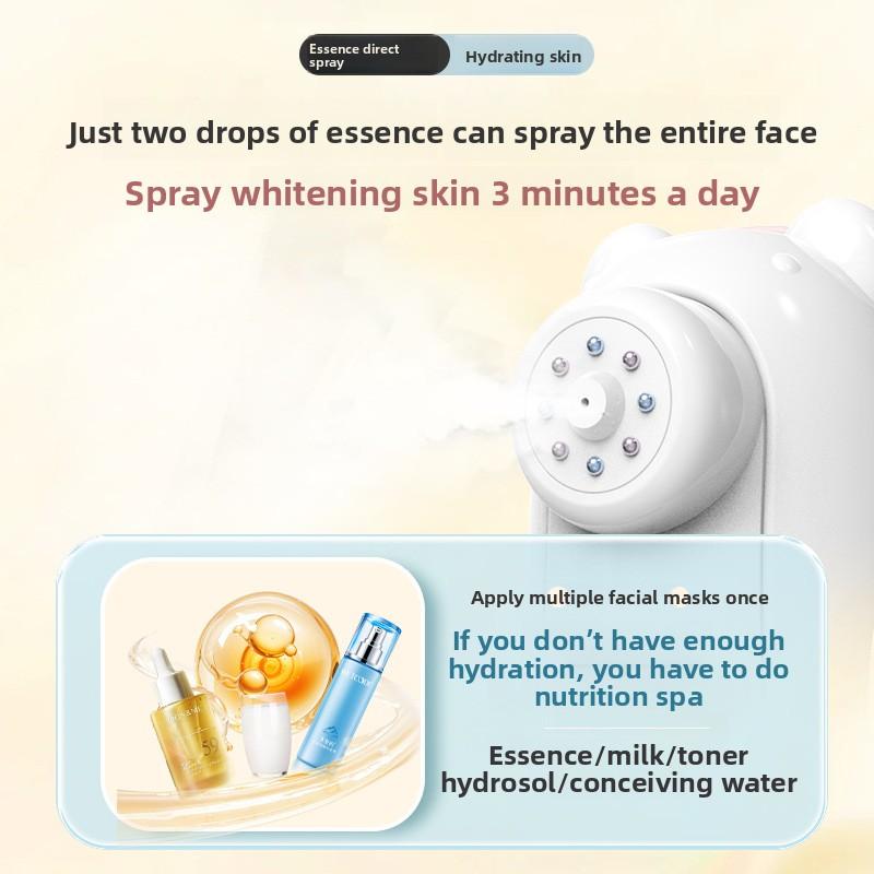 Oxygen Injection Instrument Handheld Household Spray Instrument High Pressure Nano Hydrating Moisturizing Essence Introducing Beauty Instrument