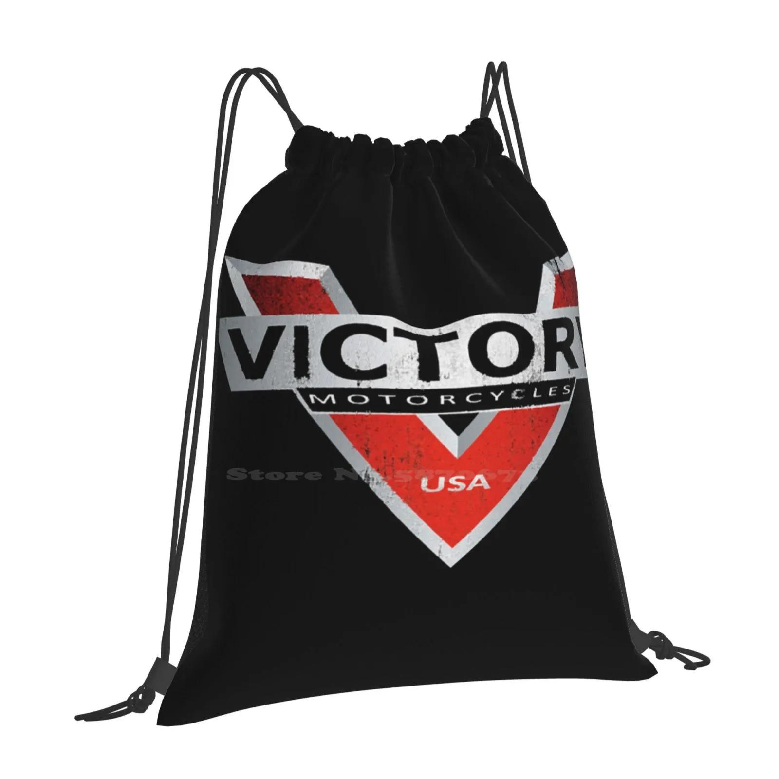 Vic To Ry Motorcycles Large Capacity School Backpack Laptop Bags Victory Cruise Motorcycles Victory Motorcycles Black Victory OneSize