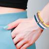 Colorful Bracelet Elastic Rope Beaded Bracelet Featuring Colorful Beads Present for Fashion Beach and Travel Enthusiasts