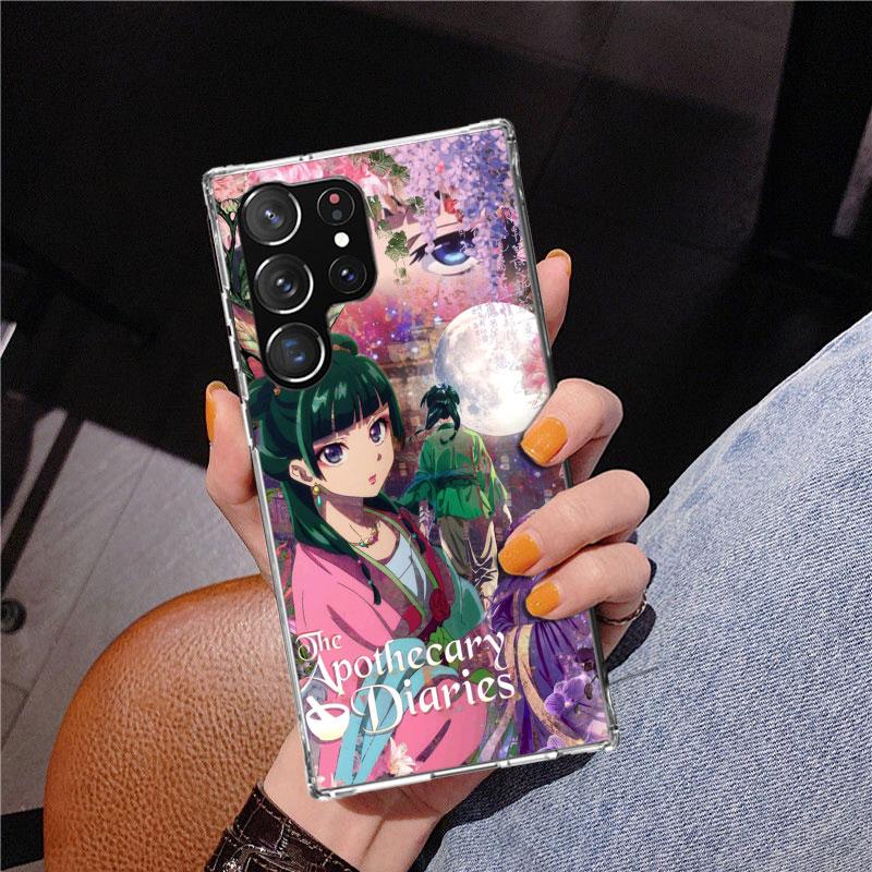 A-Apothecary D-Diaries Anime Phnoe Case for Samsung Galaxy S26 S25 Edge S23 S24 Ultra S22 Plus S21 S20 FE Unique Cover Soft Coqu