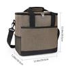 Large Capacity Insulated Oxford Cloth Picnic Lunch Bag