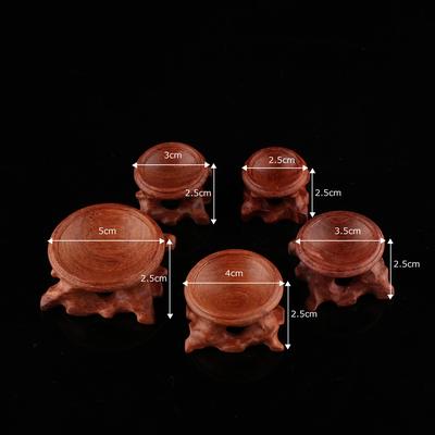 Wood Display Stand Base Durable Acid Branch Globe Stone Crystal Ball Holder For Crystal Ball Sphere Home Decor