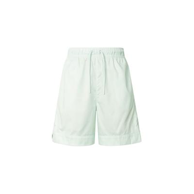 Essentials Diamond Solid Color Mid Waist Comfortable Elastic Drawstring Casual Shorts Men Shorts Light-Green FN6516-394