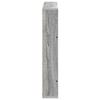 Magazine Shelf Grey Sonoma 80 x 12 x 70 cm Particleboard