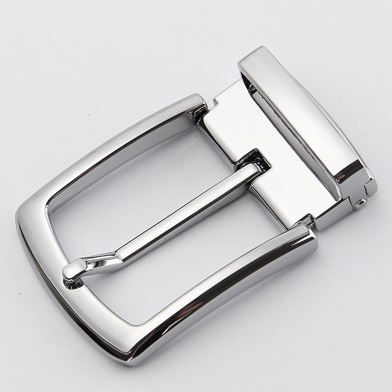 

Мужская изысканная металлическая пряжка для ремня 38 см, замечательная застежка-штифтик для делового костюма Chrome