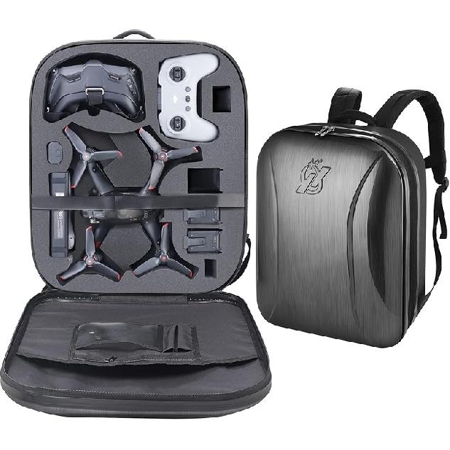 Professional Mini 4 Pro Hard Case, Waterproof Travel Carrying Case Bag for DJI Mini 4/3 Pro, with RC-N2/RC 2 Remote & Accessories