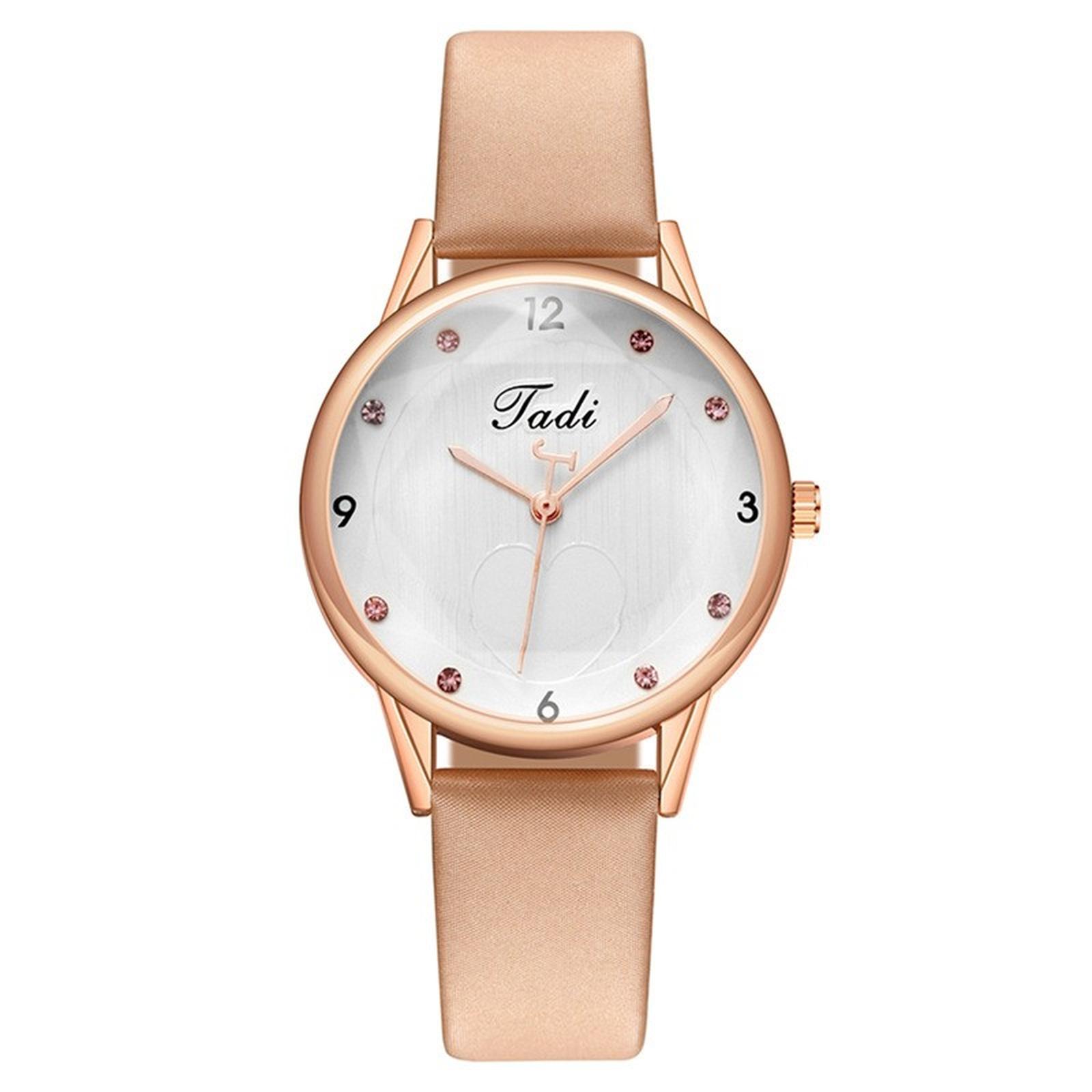 

Женские модные кожаные часы One Size