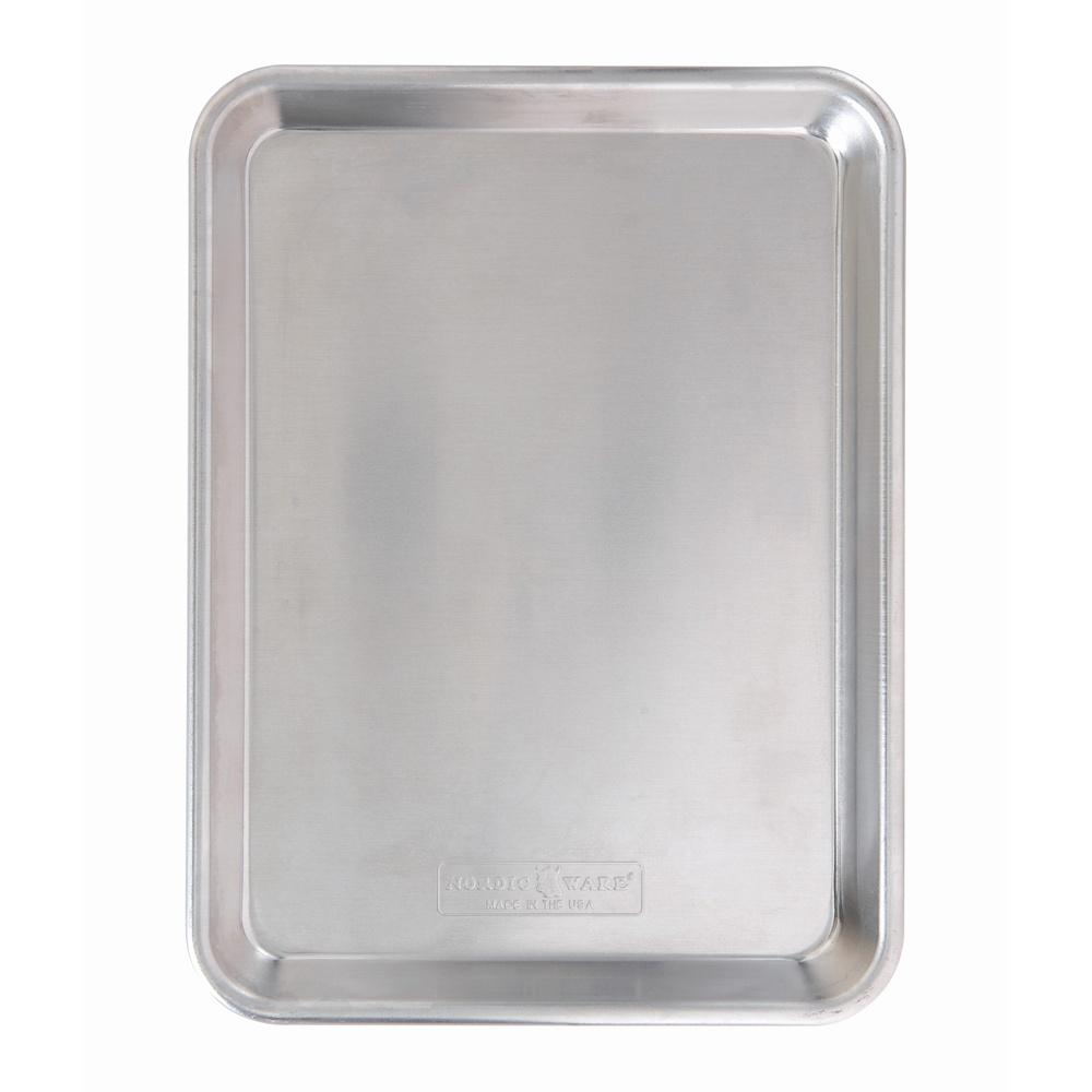 

Алюминиевый противень 13x10 Противень для печенья Прямоугольный противень для выпечки и печенья Сверхпрочный противень для запекания Кухонный инструмент для выпечки United States