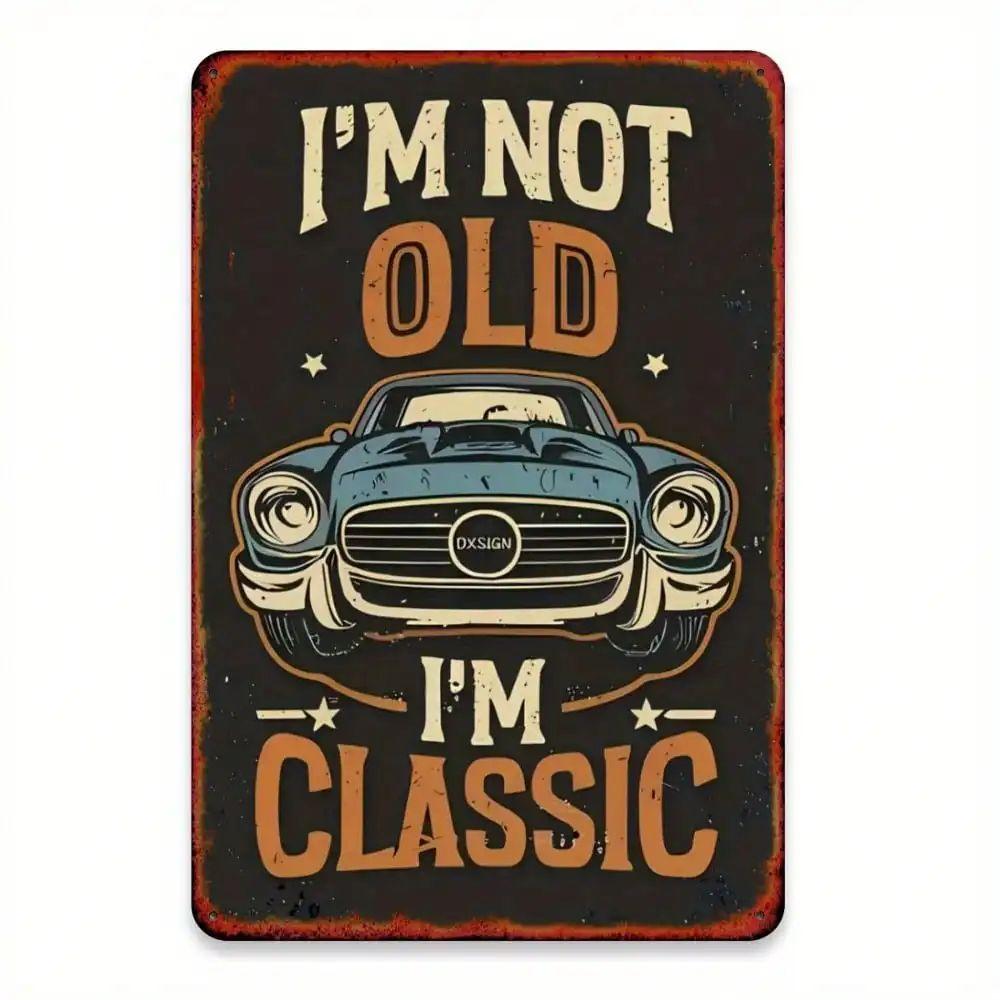 

Retro Metal Wall Art Sign Tin Plate Poster Home Living Room Decor 20x30cm