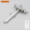 T-Shaped Invisible Shelf Bracket: Wall Mount Bookshelf & Storage Support.
