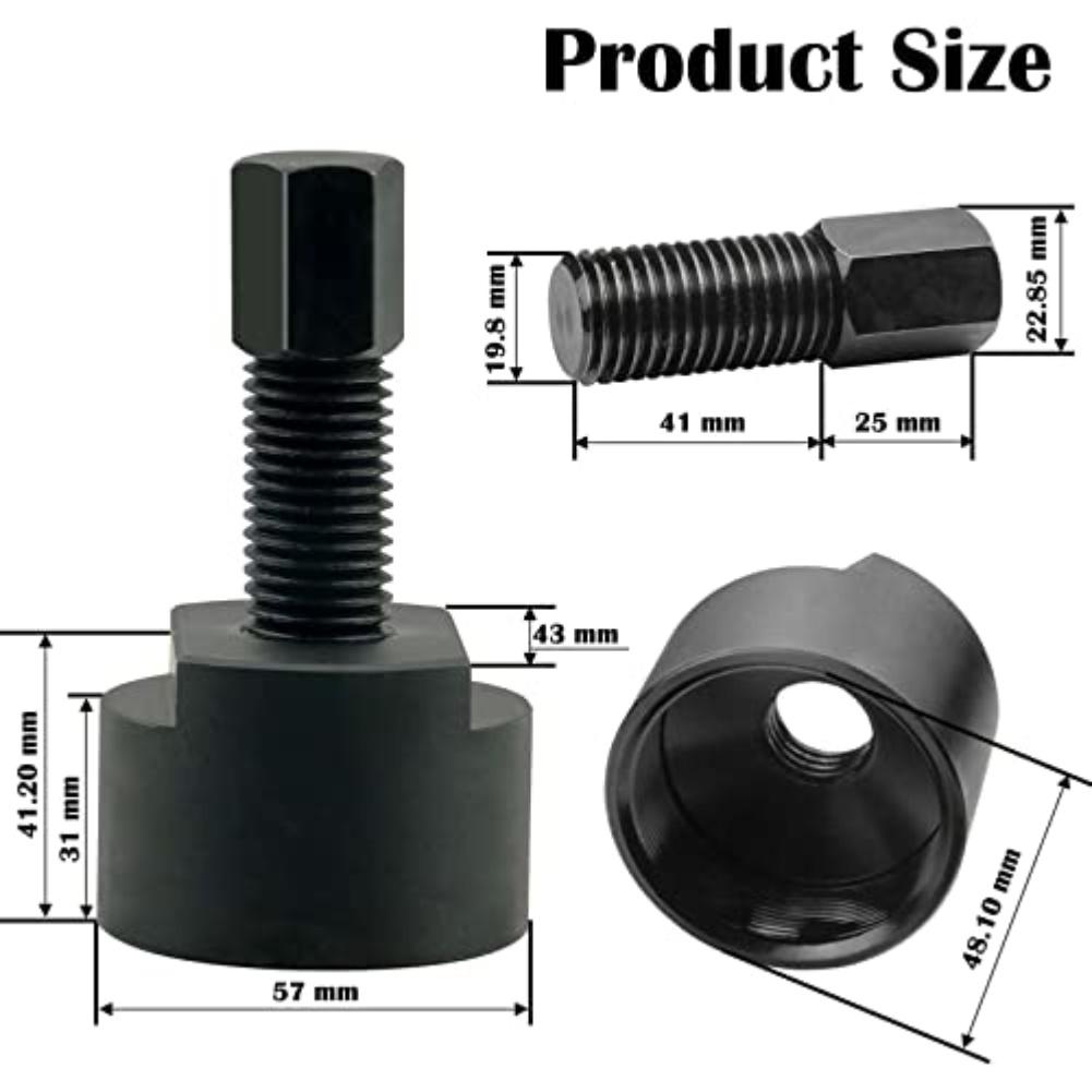 Flywheel Puller Tool for Use with For Polaris For Ranger 570 and For RZR 570 900 1000 Models Featuring 1 5 Left Hand Thread